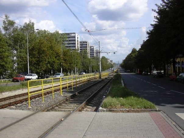 Poruba - od Slovanu směr Svinov